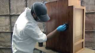 Staining Cabinets and Cabinet Doors  Decorecom [upl. by Pansy]