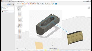 Fusion 360  How to quotclonequot or offset a surface to its own bodyobject [upl. by Trainor]