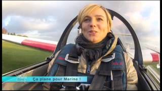 Marine fait un tour de planeur  Reportage du 12 décembre 2012 [upl. by Wong]