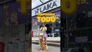 COMPRANDO TODO LO QUE MI TOCA MI PERRITA 🐶 Y MI NOVIO 😳 perros comedia dog goldenretreiver [upl. by Nedra]