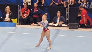 Joscelyn Roberson 🇺🇲 13925 Floor  Olympic Trials 2024 Day 1 [upl. by Ehrlich]