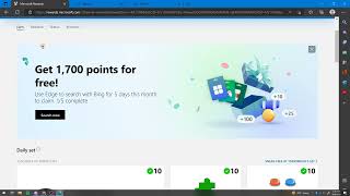 How to 1700 points for freeread desc and new Microsoft rewards thing tutorialDay 1 [upl. by Zelma]