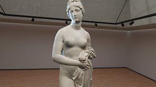 Art beautiful plaster statue of Venus Verticordia [upl. by Vigen]