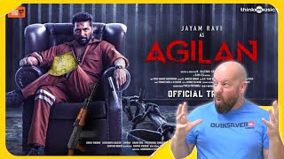 Agilanofficial trailer Reaction  Jayam Ravi  Priya Bhavani Shankar  Dads Den [upl. by Tnecnivleahcim]