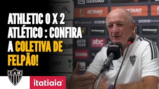 CONFIRA O QUE FELIPÃO DISSE DEPOIS DA VITÓRIA DO GALO SOBRE O ATHLETIC PELO MINEIRO [upl. by Eural998]