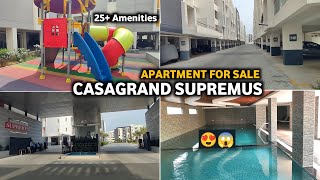 Apartment for sale in Casagrand Supremus Thalambur OMR  near Siruseri IT Park [upl. by Acimot]