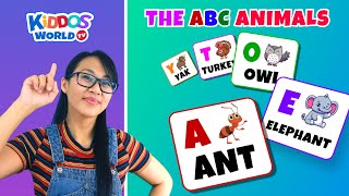 Miss V teaches the ABCs of Animals  Learning the Different Names of the Animals and Fun Facts [upl. by Nasus926]