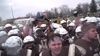 Valpo Football Wins the Hoosier Helmet vs Butler [upl. by Beutler]