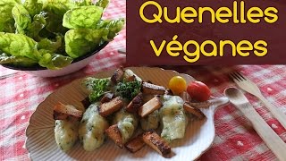 Recette  Quenelles alsaciennes végétales quotbüwespätzlequot [upl. by Kristyn777]