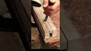 Traditional Handy Dovtail wood joints woodworkingproject woodworking diywood shorts [upl. by Knox]