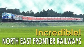 Trains from Northeast NFR  Bengal Assam  Indian Railways [upl. by Nosahc]