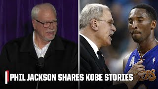 Phil Jackson shares stories about Kobe Bryant at his statue ceremony  NBA on ESPN [upl. by Prowel195]