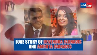 Jab they met Love story of Devendra Fadnavis and Amruta Fadnavis [upl. by Ahsoem730]