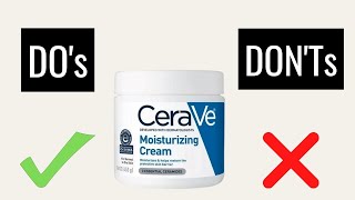 Heres What You Should Know About CeraVe Moisturizing Cream [upl. by Arrej]