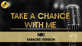 Take A Chance With Me by NIKI Karaoke Version NIKI takeachancewithme [upl. by Michail]