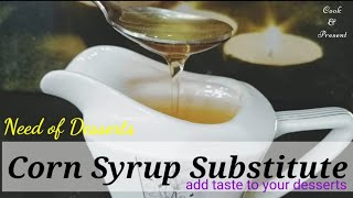 Corn Syrup substitute  Glucose syrup Substitute  how to make corn syrup substitute at home [upl. by Eilegna]