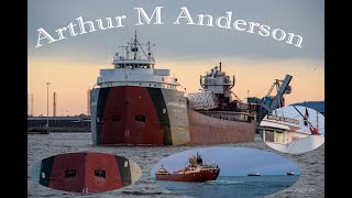 I forgot What Ship Im Captaining The Philip RArthur M Anderson Departing Duluth It Happens [upl. by Samala175]