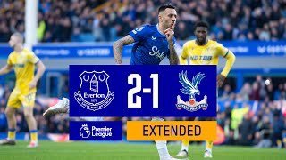 EXTENDED HIGHLIGHTS EVERTON 21 CRYSTAL PALACE [upl. by Brianne]