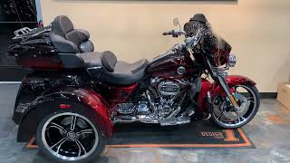 2022 HarleyDavidson CVO Tri Glide in Dantes Red FadeFLHTCUTGSE [upl. by Tecla]