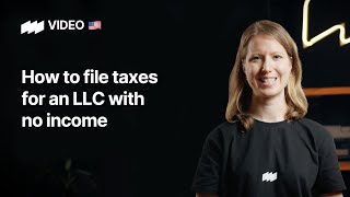 How to file taxes for an LLC with no income [upl. by Solange]