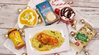 3Gänge Weihnachtsmenü  Lachs auf Risotto I Hot Chocolate I SüßkartoffelWalnussSuppe [upl. by Yrhcaz]