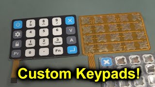 EEVblog 1282  Design Your Own Membrane Keypad µSupply Part 20 [upl. by Roinuj]