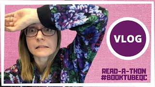 VLOG 2  READATHON BooktubeQC FDS à 1000 pages et déprime [upl. by Ardra542]