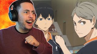 SETTER UPGRADE Haikyuu Season 1 Episode 21 Reaction [upl. by Gujral680]