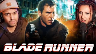 BLADE RUNNER 1982 MOVIE REACTION  IS HE ONE OF THEM  First Time Watching  Review [upl. by Oinotnaesoj]