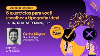 DIA 1 – Introdução à tipografia ideal [upl. by Rauscher905]