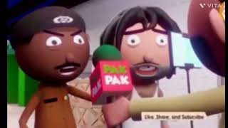 Baliya Sa Pakistan Part 3  Cartoon video  comedy Video jokes [upl. by Edda369]