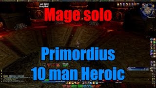 Mage solo  Primordius 10 Heroic [upl. by Standush]