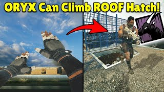 NEW Oryx Can Climb Roof Hatches Again  Rainbow Six Siege [upl. by Etnaik]