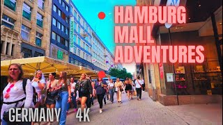 Mall Journey Hamburg 4K summer 2024 [upl. by Bowe966]