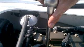 Kawasaki STX15f How to Correctly Tighten Spark Plugs [upl. by Lekzehcey]