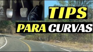 TIPS PARA CARRETERA CURVAS dónde frenar dónde acelerar Velocidad Total [upl. by Sajovich]