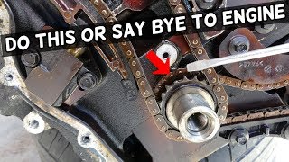 Timing Chain Replacement VW Golf TSI 14 [upl. by Davidde340]