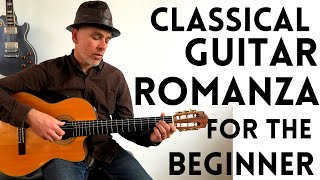 Beginners Classical Guitar Tutorial How to Play Spanish Romance Romanza  TWE Guitar Tutorials [upl. by Fabe]