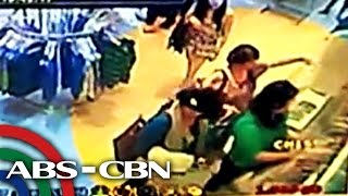 Modus ng mga snatcher sa mall huli sa CCTV [upl. by Weissmann]