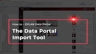 EPLAN Data Portal The import tool  how to check and correct your parts data [upl. by Cire596]