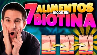 La Historia Jamás Contada De La BIOTINA y 7 Alimentos Ricos En Ella Que No Estás Tomando [upl. by Som584]