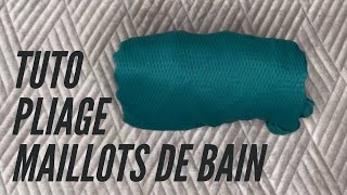 Tuto Pliage maillots de bain 12pieces Shorts [upl. by Janeen2]