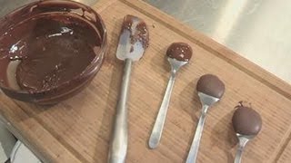 How To Temper Dark Chocolate [upl. by Aehsat]