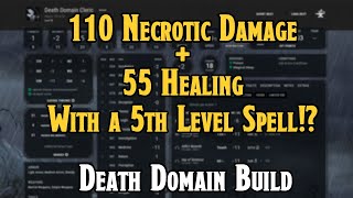 Building a Death Domain Cleric in DampD 5e [upl. by Anilrac]