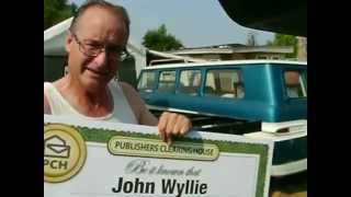 Publishers Clearing House Winners John Wyllie From White City Oregon Wins 5000 a Week quotForeverquot [upl. by Suoivatco]