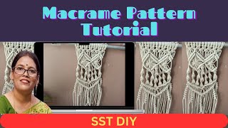 Macrame Pattern Tutorial videoyoutube viralvideo macramecreation macrametutorial macrame diy [upl. by Kerri]