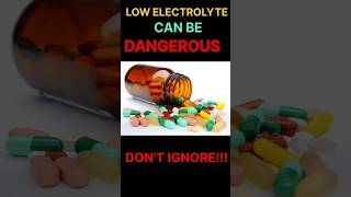 symptom of electrolyte imbalance low sodiumHealthy lifestyle naturalcare electrolytehealthguide [upl. by Sitruc309]