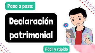 DECLARACIÓN PATRIMONIAL 2023  YOUTUBE ME BAJÓ EL VIDEO 😒 [upl. by Godderd]