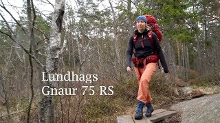 Lundhags Gnaur 75 RS  First impression Review [upl. by Iaht]