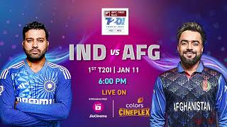 Watch India vs Afghanistan T20I Series  from 11 January  Hindi  JioCinema amp Sports18 [upl. by Lareine]